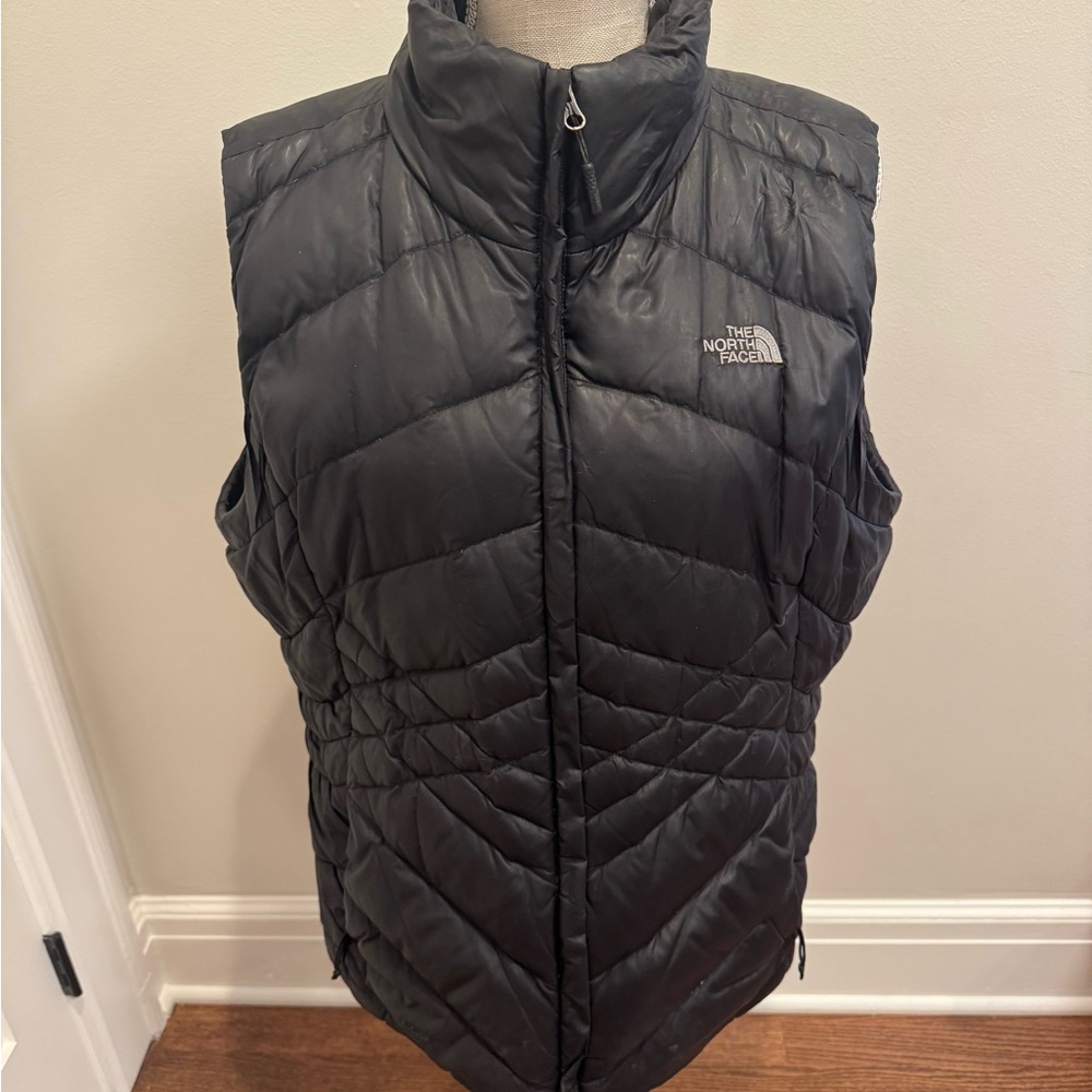 The North Face Charcoal Puffer Vest